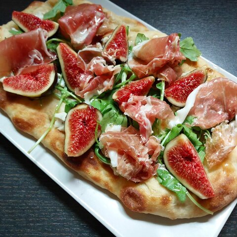 Focaccia figues et prosciutto, publiée sur Instagram